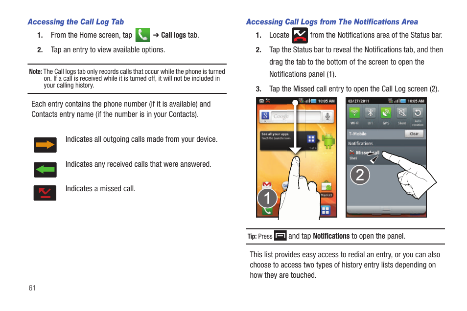 Samsung SGH-T589HBBTMB User Manual | Page 66 / 240