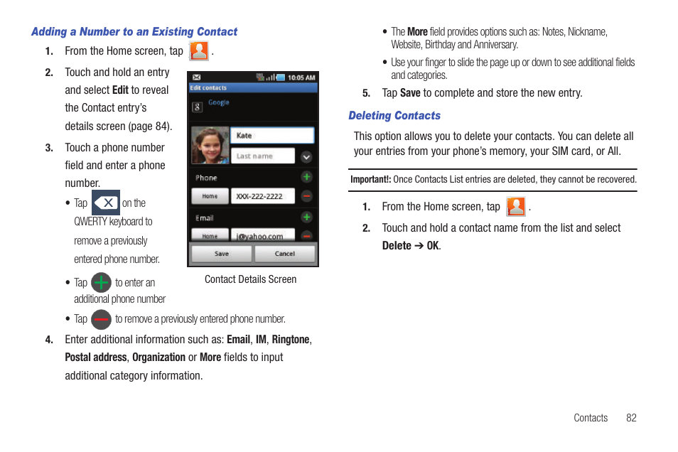 Samsung SGH-T589HBBTMB User Manual | Page 87 / 240