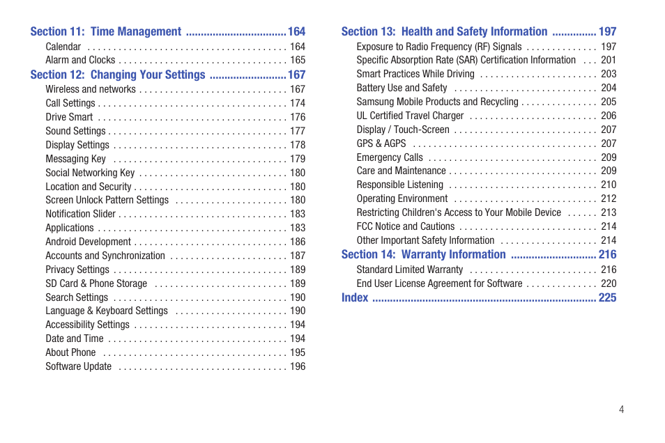 Samsung SGH-T589HBBTMB User Manual | Page 9 / 240