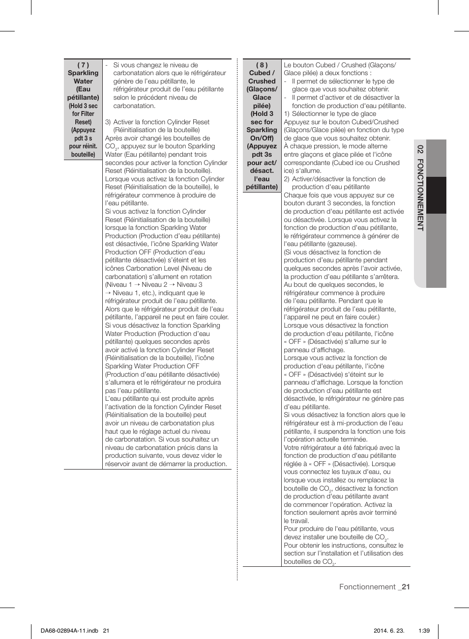 Samsung RF31FMEDBSR-AA User Manual | Page 125 / 156