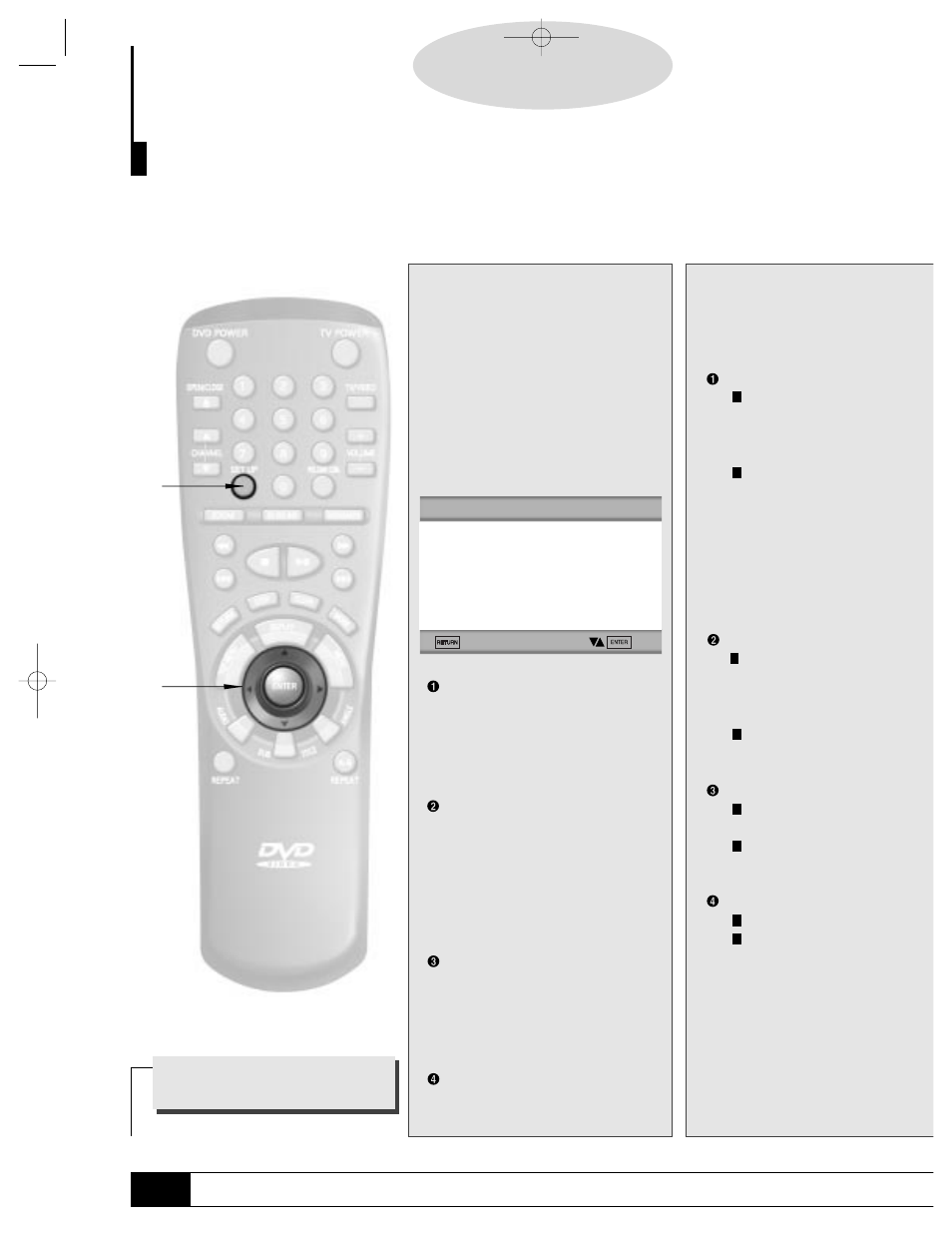 Etting up audio options | Samsung DVD-839-XAA User Manual | Page 34 / 41
