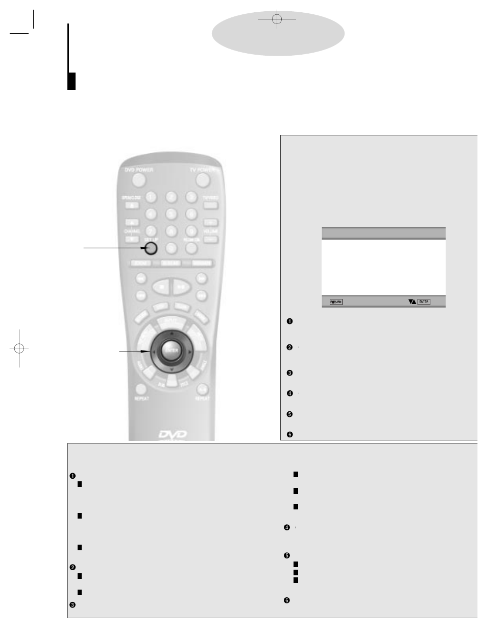 Etting up display options | Samsung DVD-839-XAA User Manual | Page 35 / 41