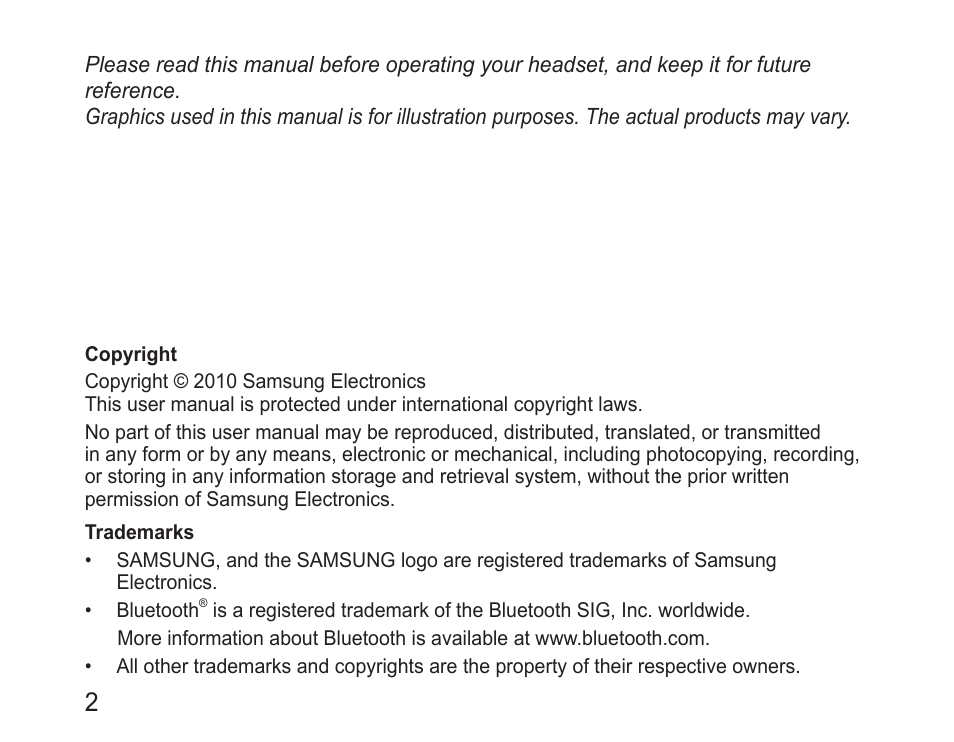 Samsung BHM1100NBACSTA User Manual | Page 4 / 63