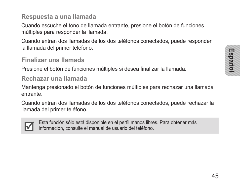 Samsung BHM1100NBACSTA User Manual | Page 47 / 63