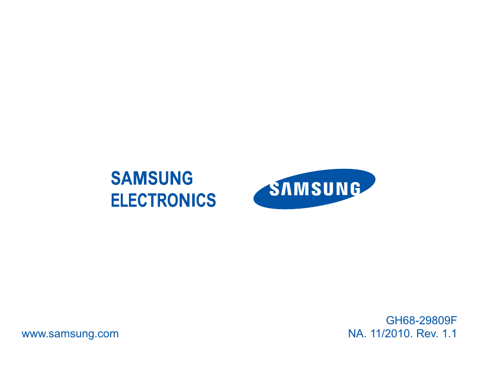 Samsung BHM1100NBACSTA User Manual | Page 63 / 63