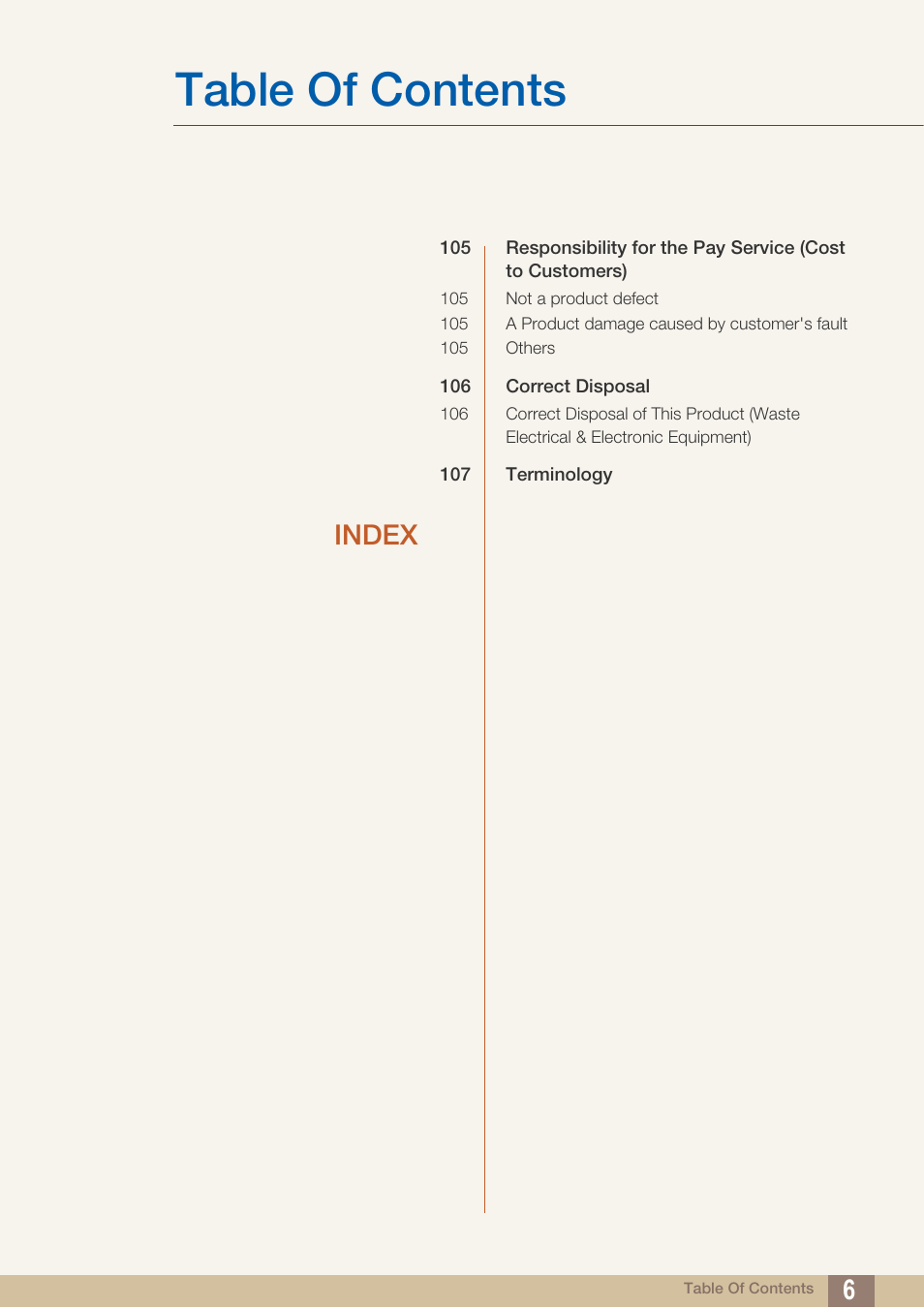 Samsung LS27D85KTSR-ZA User Manual | Page 6 / 110