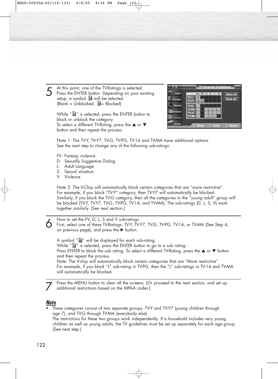 Samsung HPR5052X-XAP User Manual | Page 122 / 146