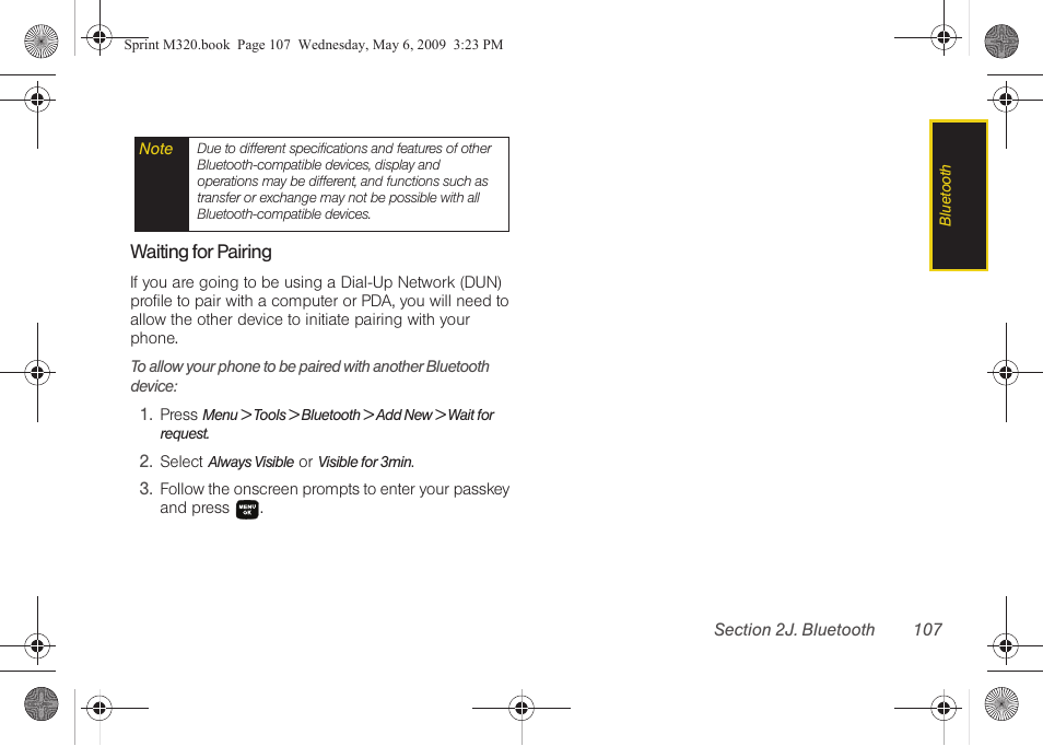 Samsung SPH-M320ZSASPR User Manual | Page 121 / 172