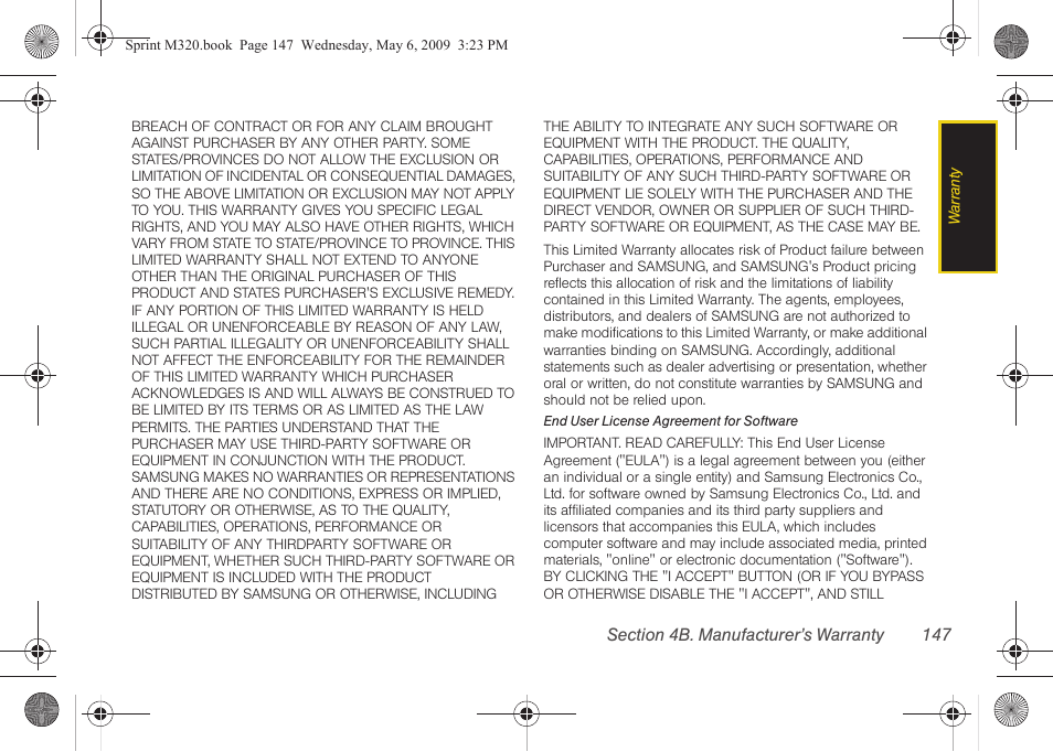 Samsung SPH-M320ZSASPR User Manual | Page 161 / 172