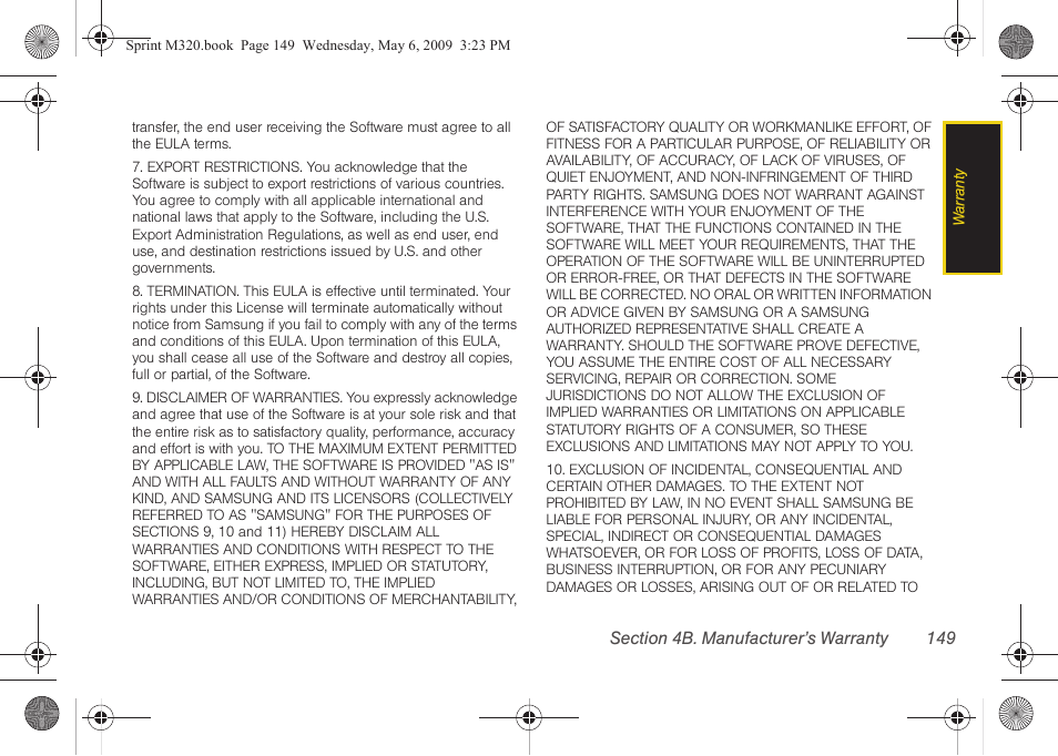 Samsung SPH-M320ZSASPR User Manual | Page 163 / 172