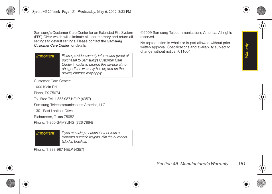 Samsung SPH-M320ZSASPR User Manual | Page 165 / 172