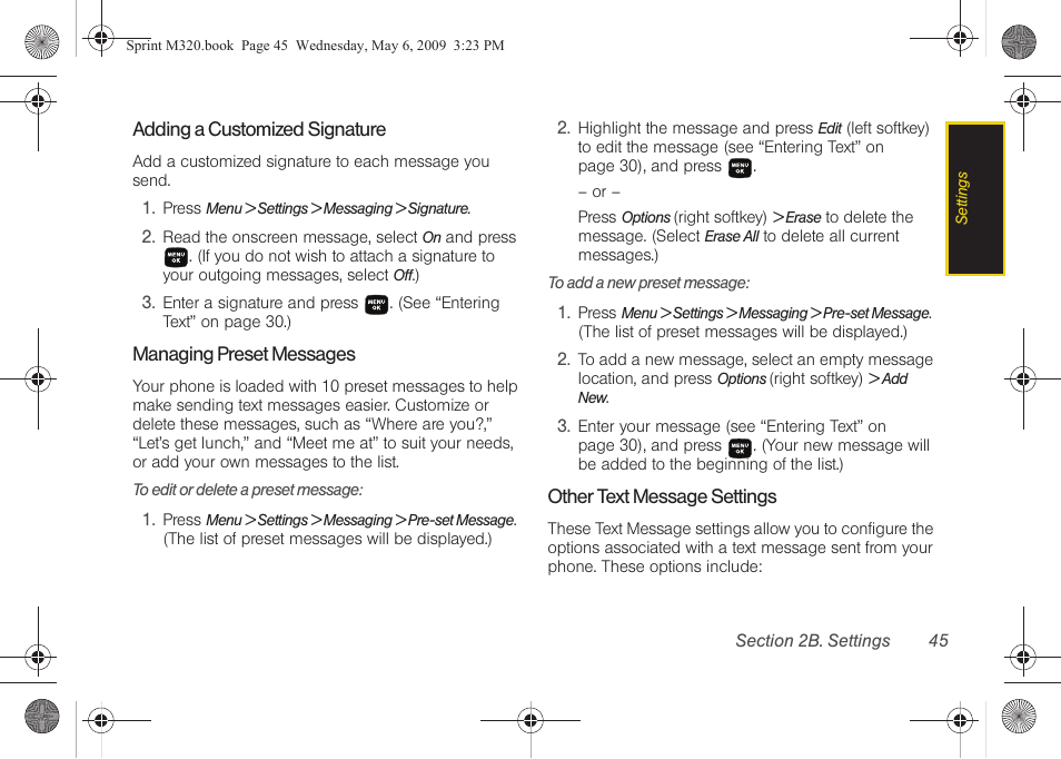 Samsung SPH-M320ZSASPR User Manual | Page 59 / 172