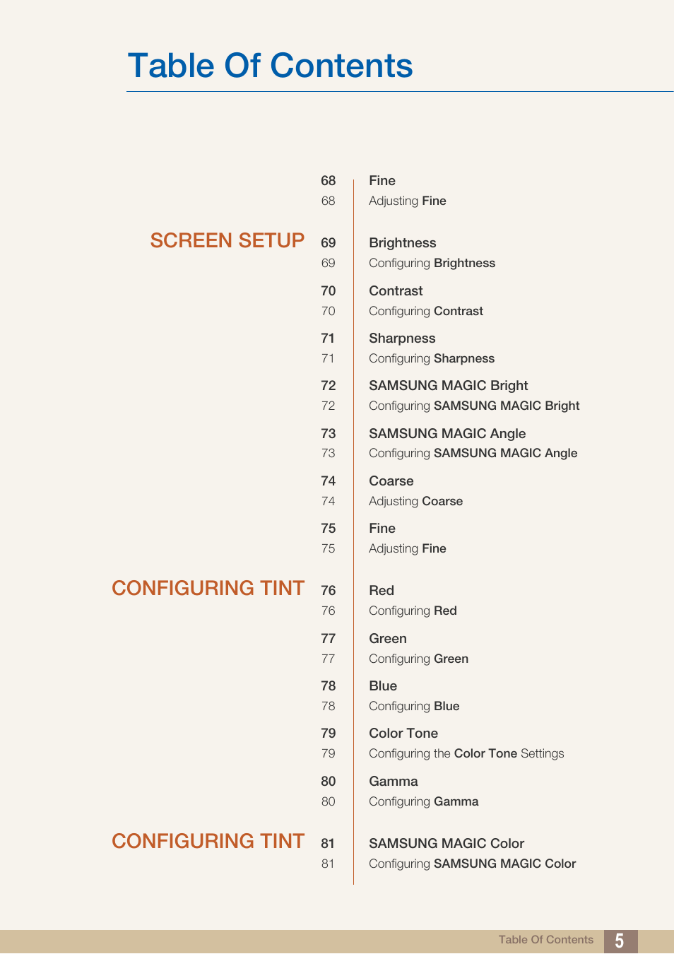 Samsung LS22B150NS-ZM User Manual | Page 5 / 160