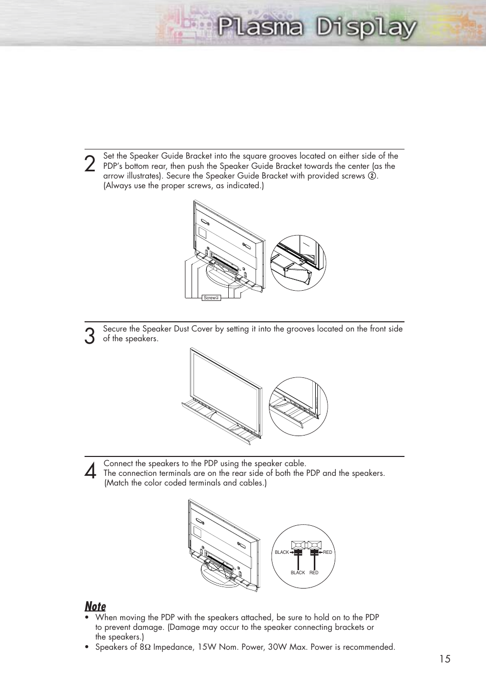 Samsung HPP5071X-XAA User Manual | Page 15 / 116