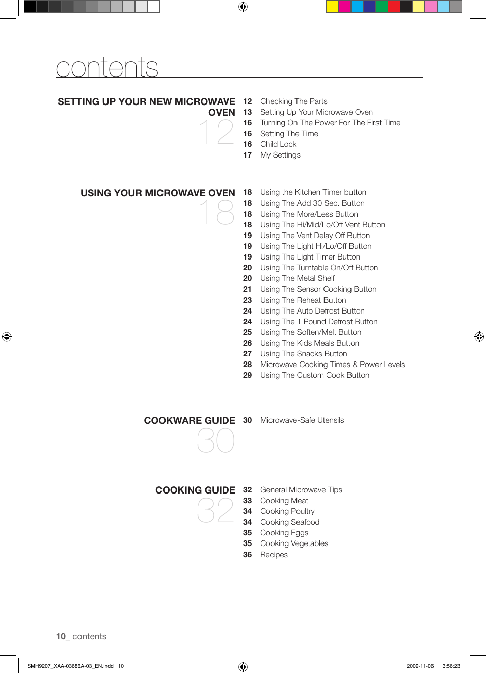 Samsung SMH9207ST-XAA User Manual | Page 10 / 48