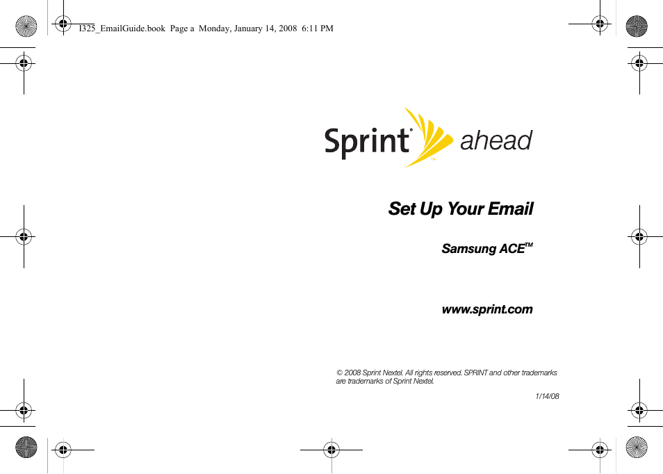 Samsung SPH-I325DLASPR User Manual | 13 pages