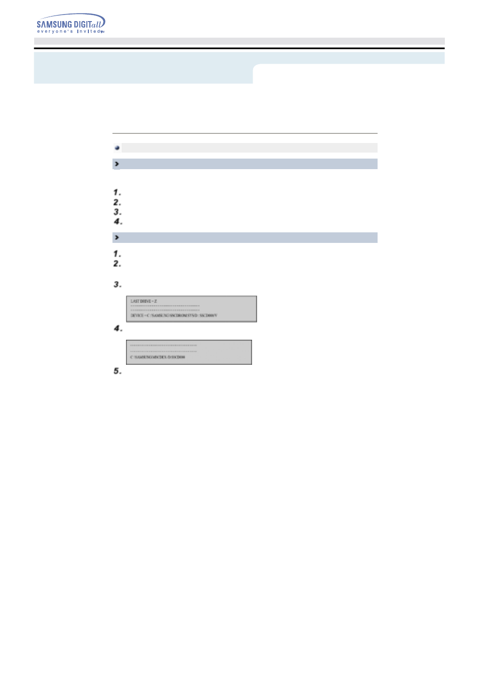 Setting up the device driver, Setup | Samsung SH-R522C-BEWN User Manual | Page 14 / 24