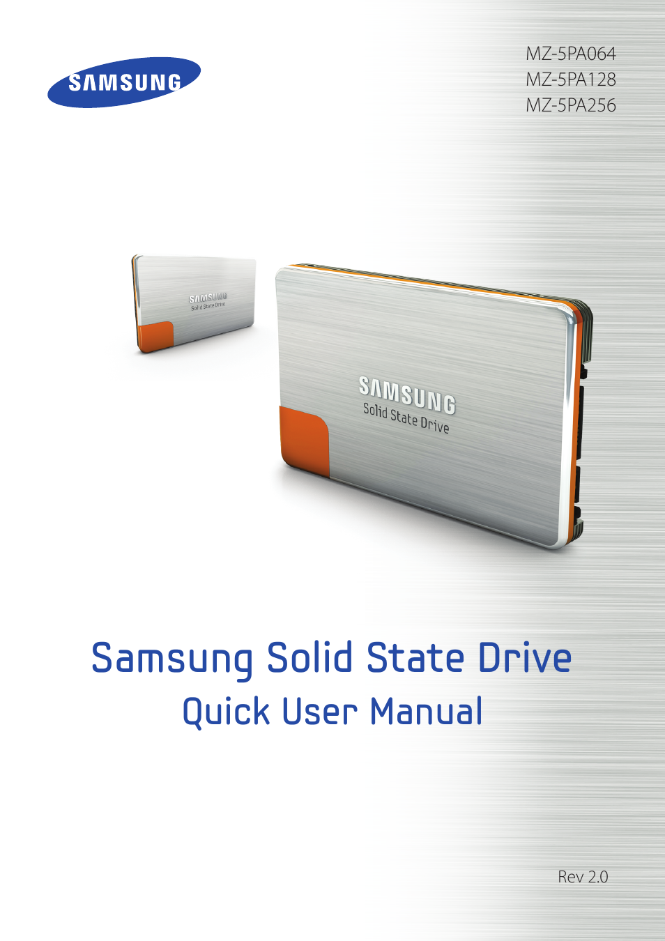 Samsung MZ-5PA064-US User Manual | 14 pages