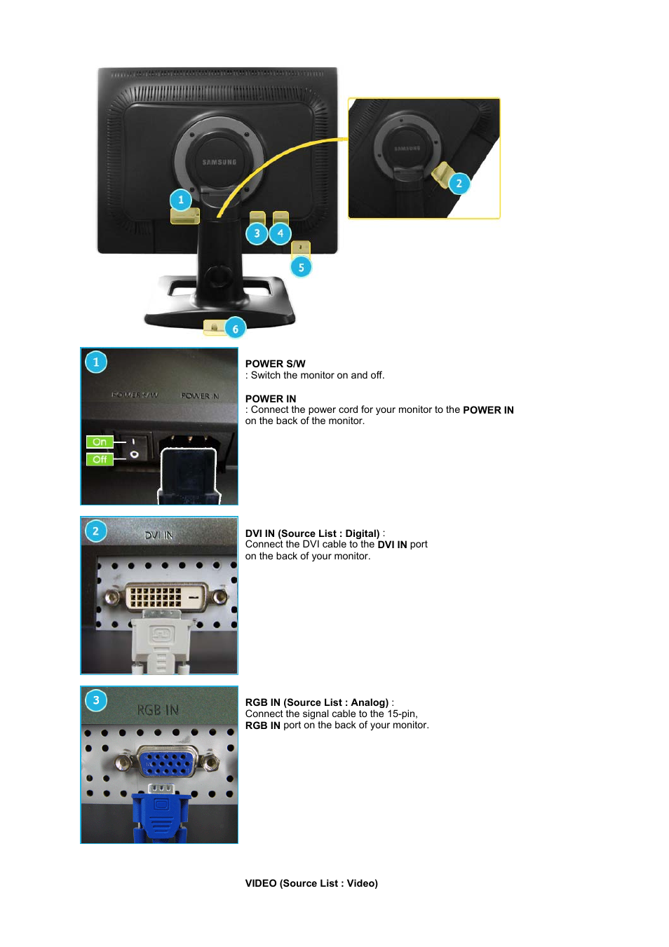 Setup | Samsung LS21BRBAB-XAA User Manual | Page 13 / 79