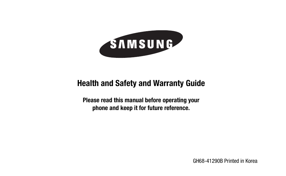 Samsung SM-G870ADGEATT User Manual | 19 pages