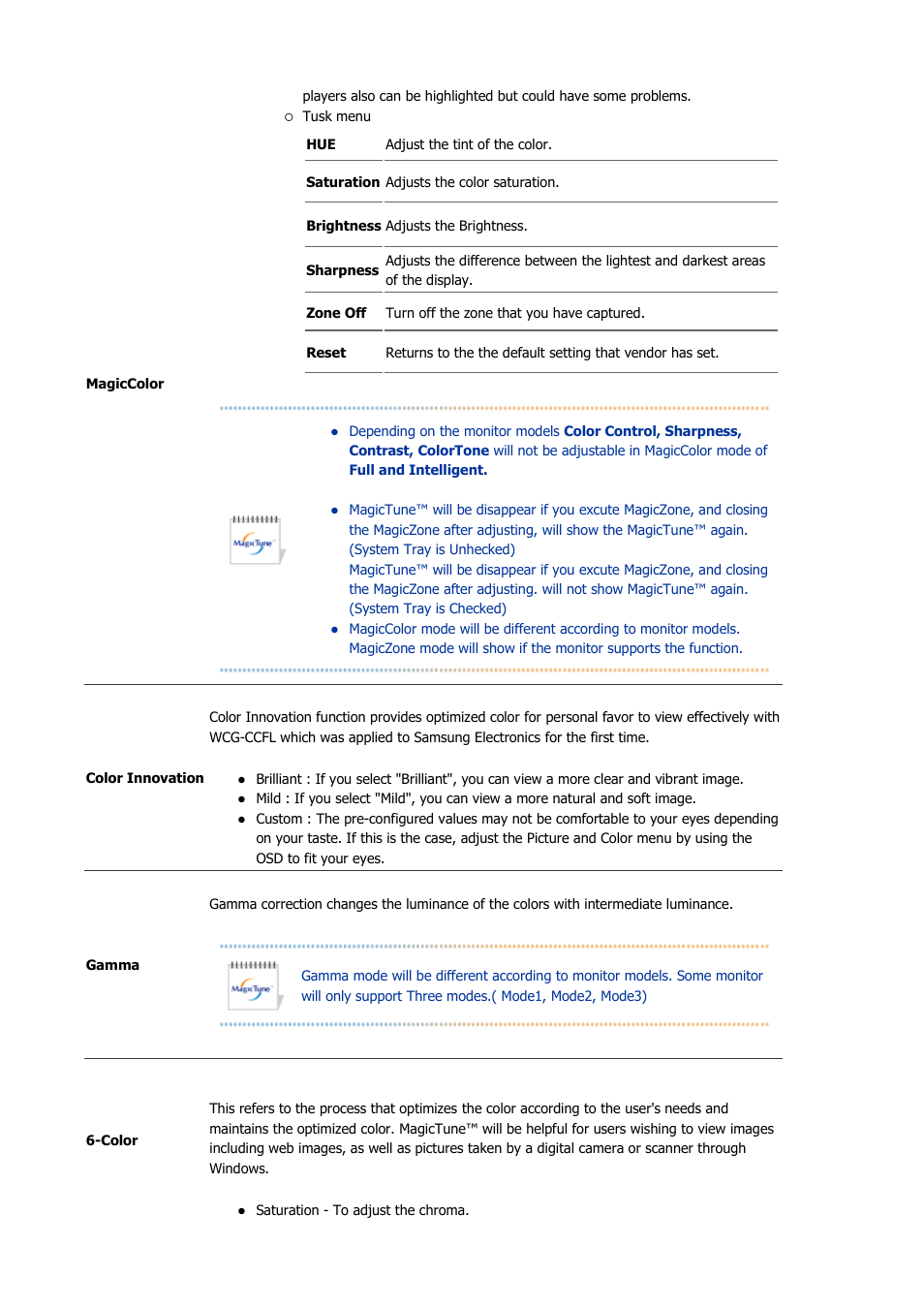 Samsung MJ19BSASQ-XBG User Manual | Page 109 / 189