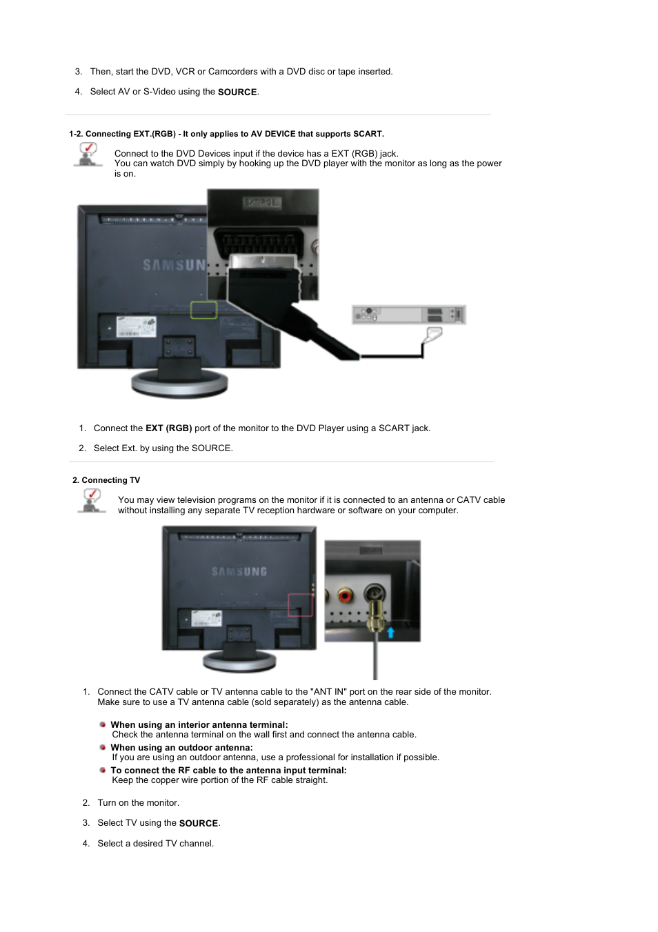 Samsung LS19DOWSS-XAA User Manual | Page 20 / 54