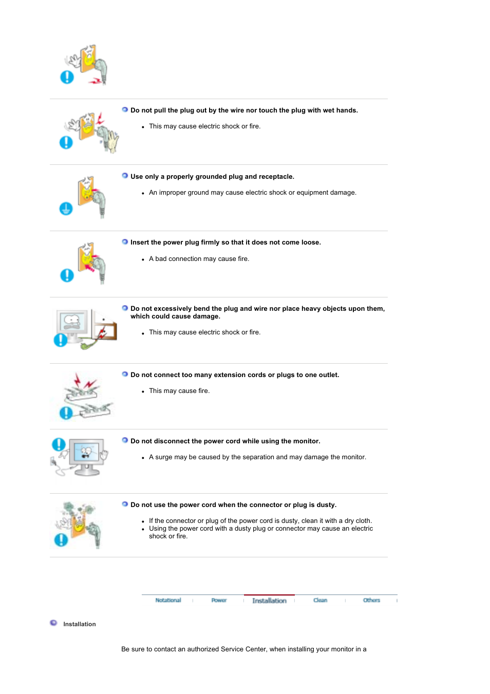 Installation | Samsung LS19DOWSS-XAA User Manual | Page 3 / 54