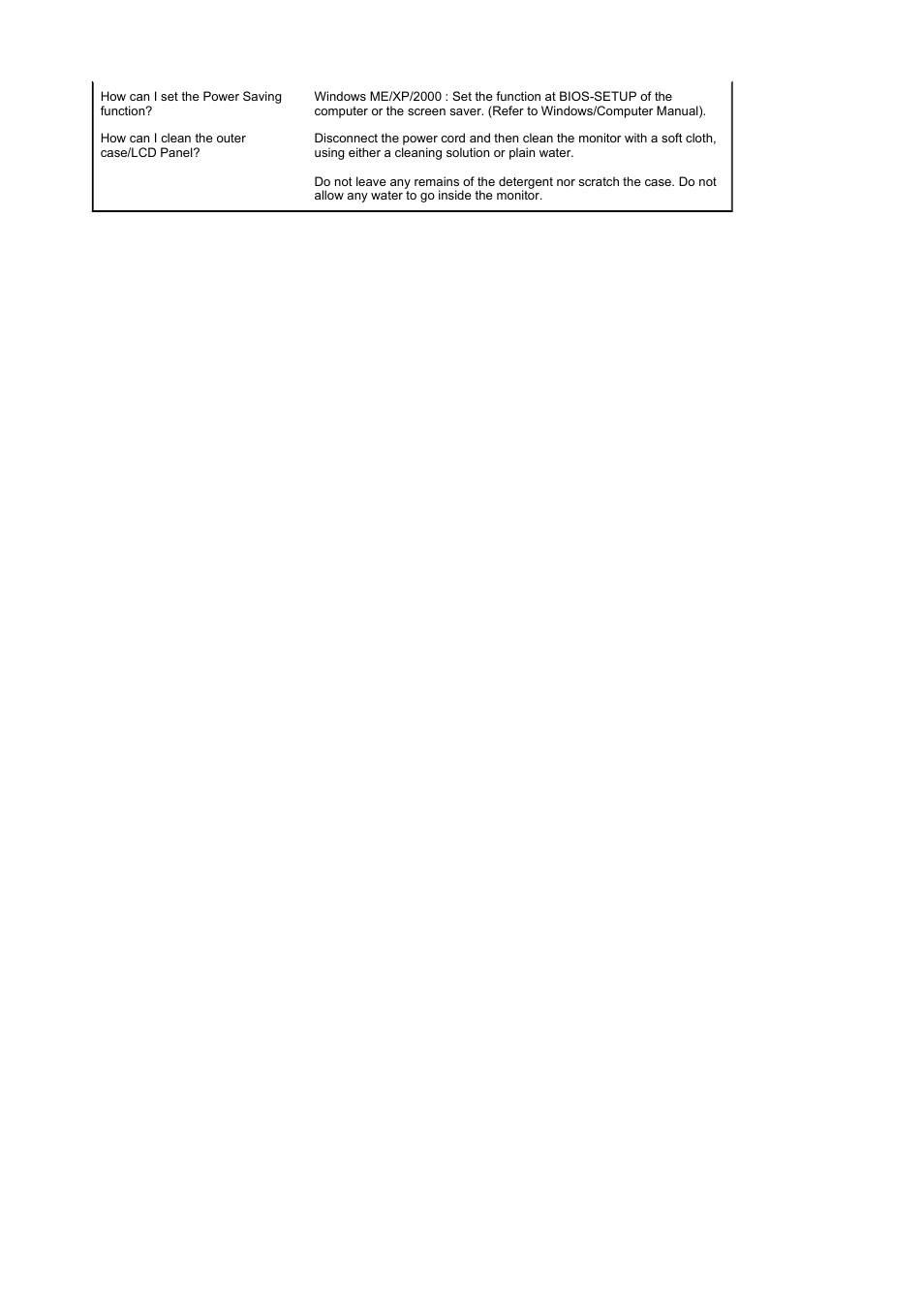 Specifications | Samsung LS19DOWSS-XAA User Manual | Page 41 / 54