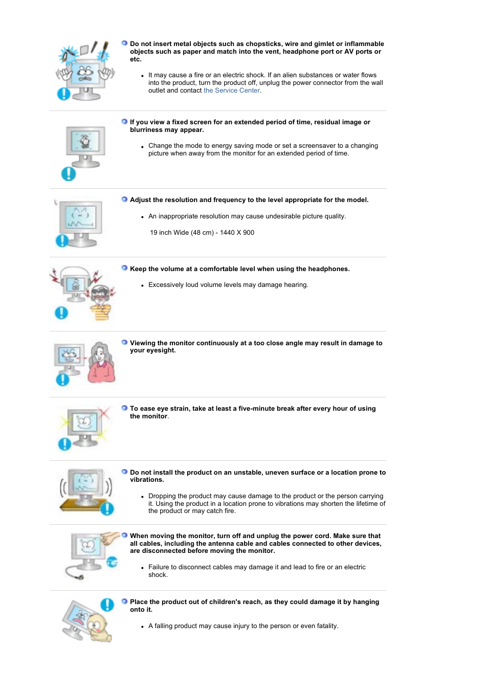 Samsung LS19DOWSS-XAA User Manual | Page 8 / 54