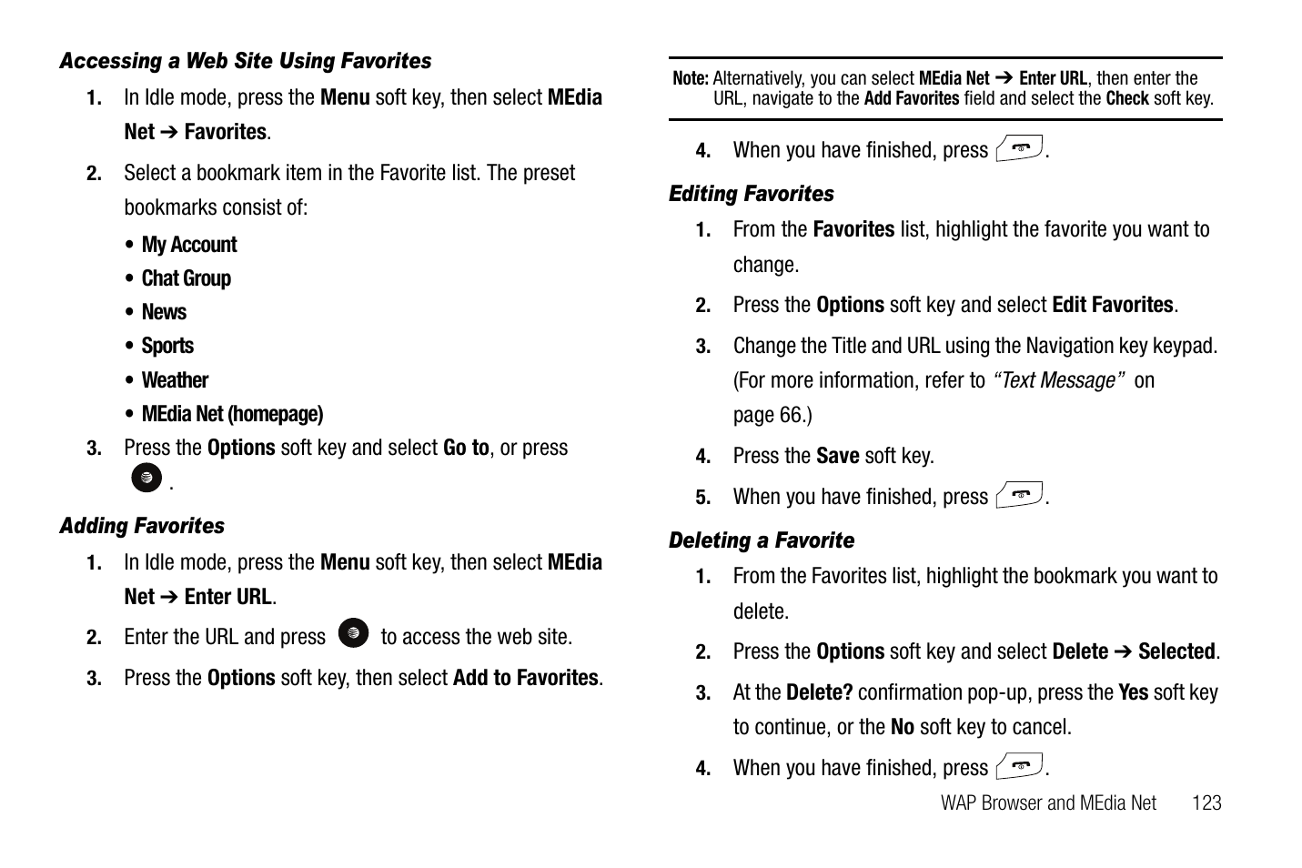 Samsung SGH-A767LBAATT User Manual | Page 127 / 164