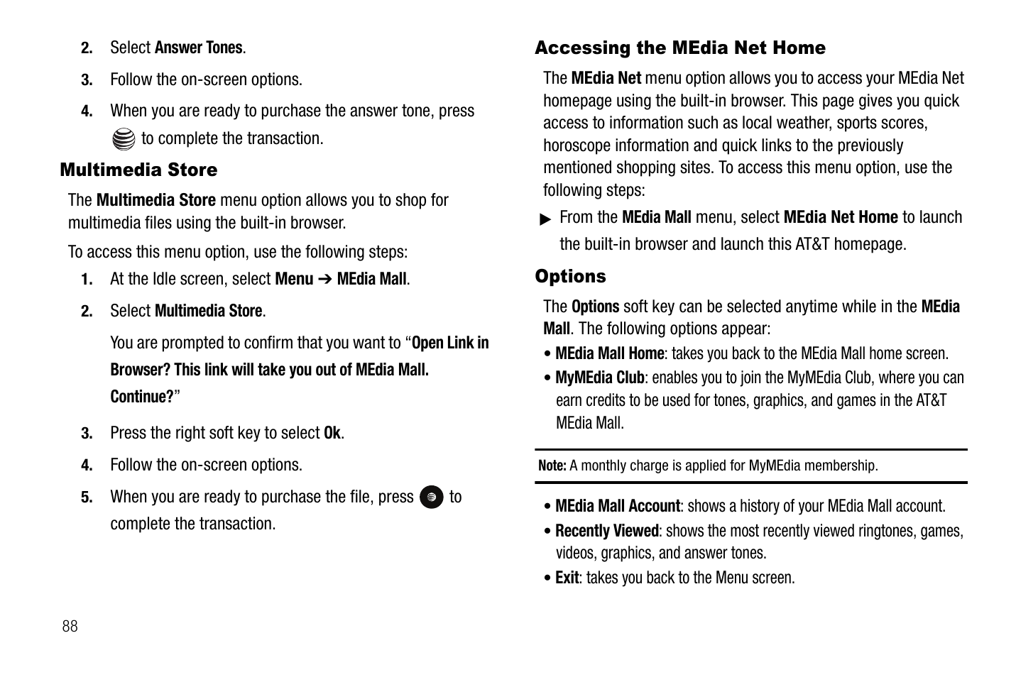 Samsung SGH-A767LBAATT User Manual | Page 92 / 164