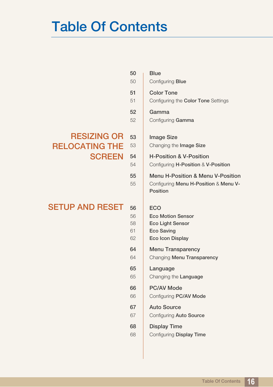 Samsung LS22A650SEV-ZA User Manual | Page 16 / 94