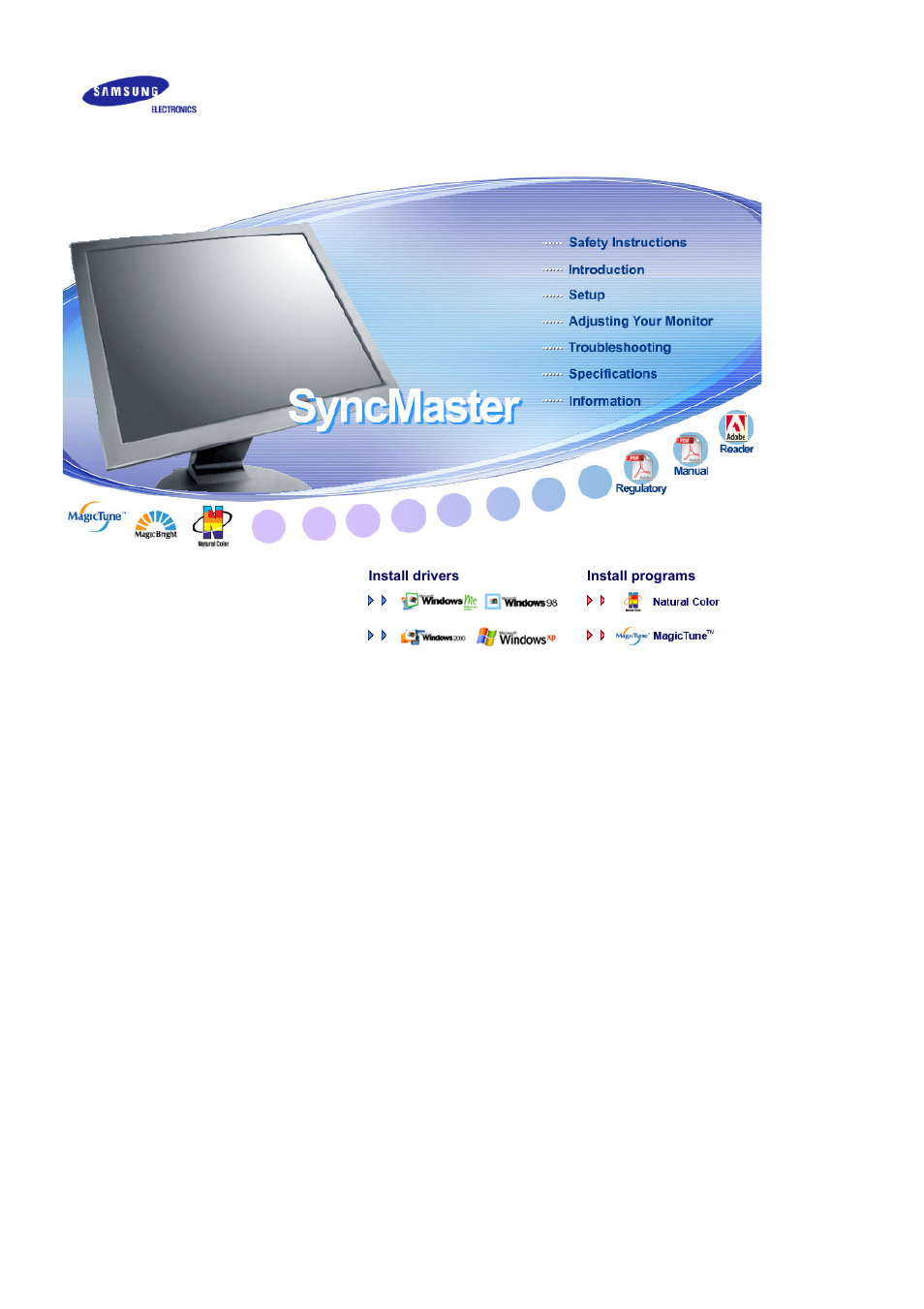 Samsung LS17MJCKS-XAA User Manual | 62 pages