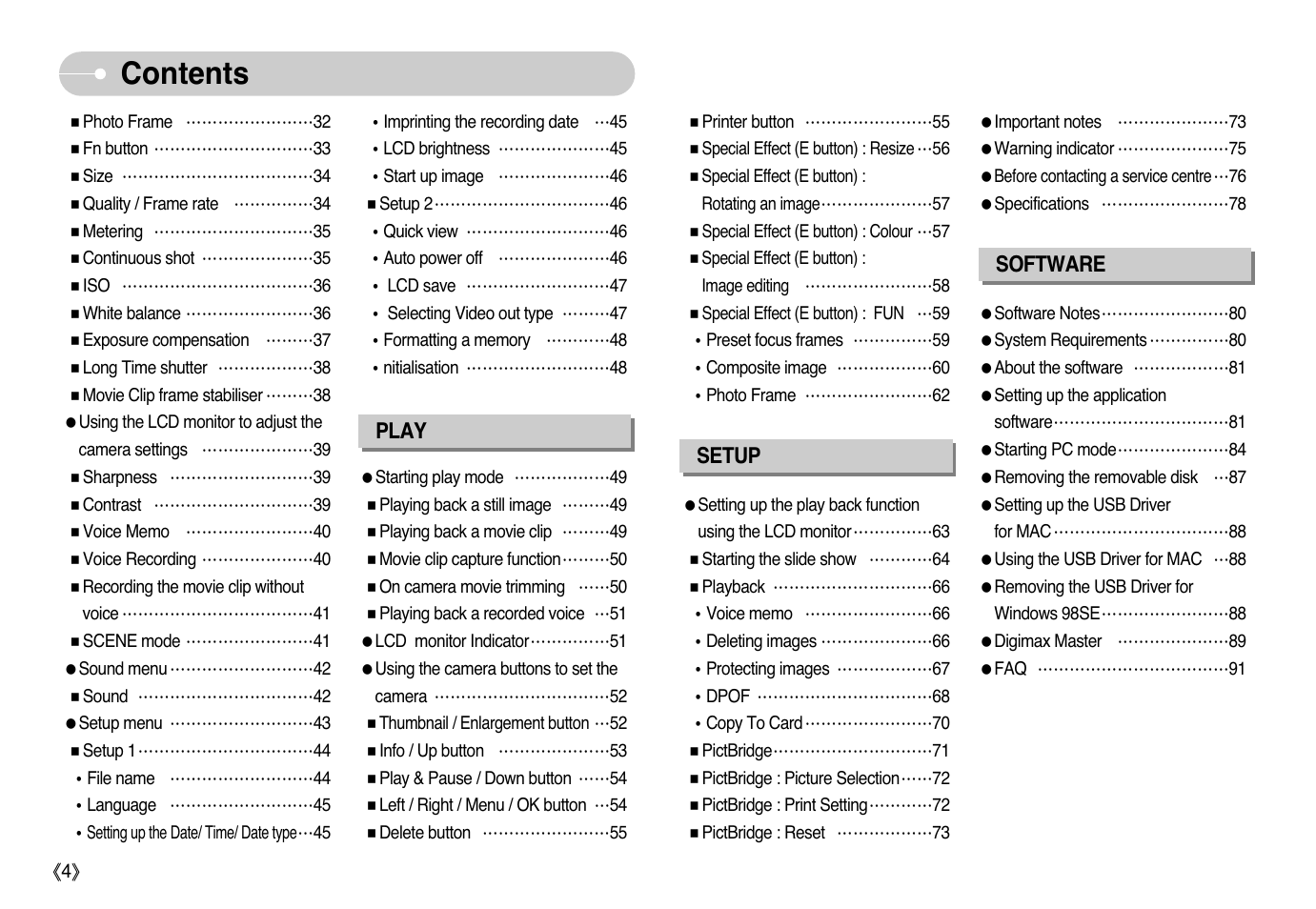 Samsung EC-L77ZZBBA-AU User Manual | Page 5 / 98