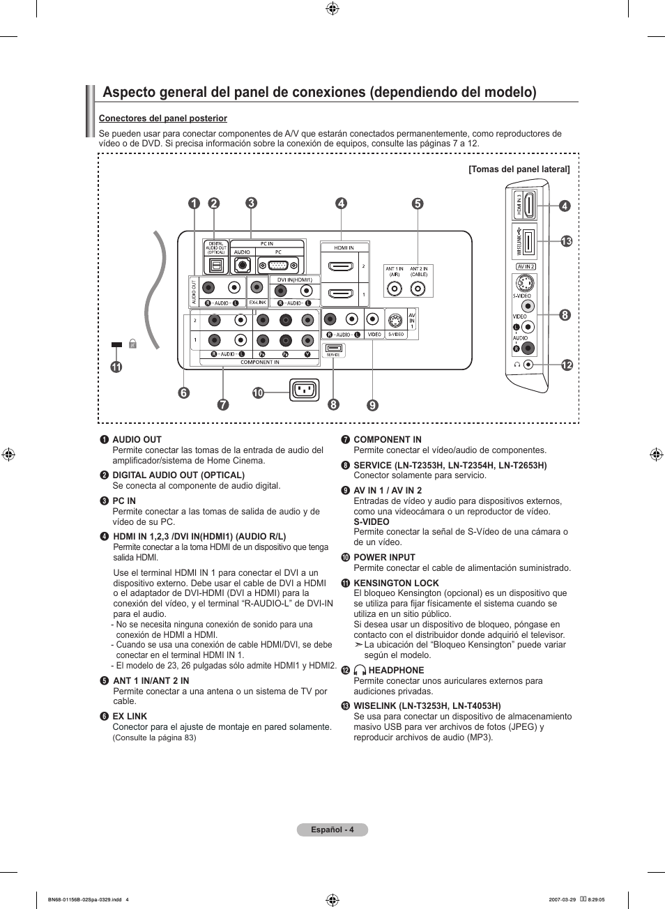 Samsung LNT2353HX-XAA User Manual | Page 104 / 191