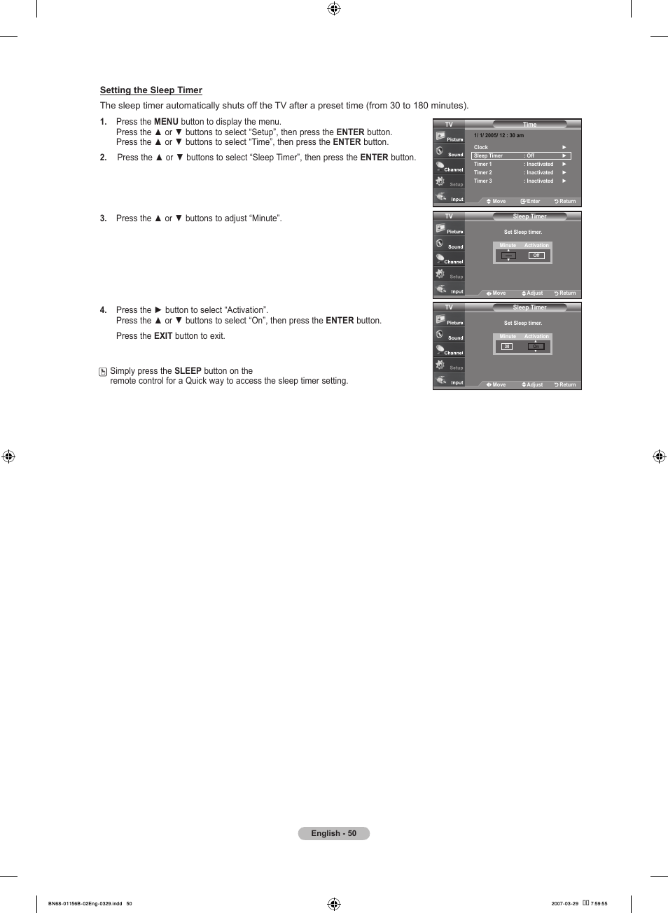 Samsung LNT2353HX-XAA User Manual | Page 52 / 191