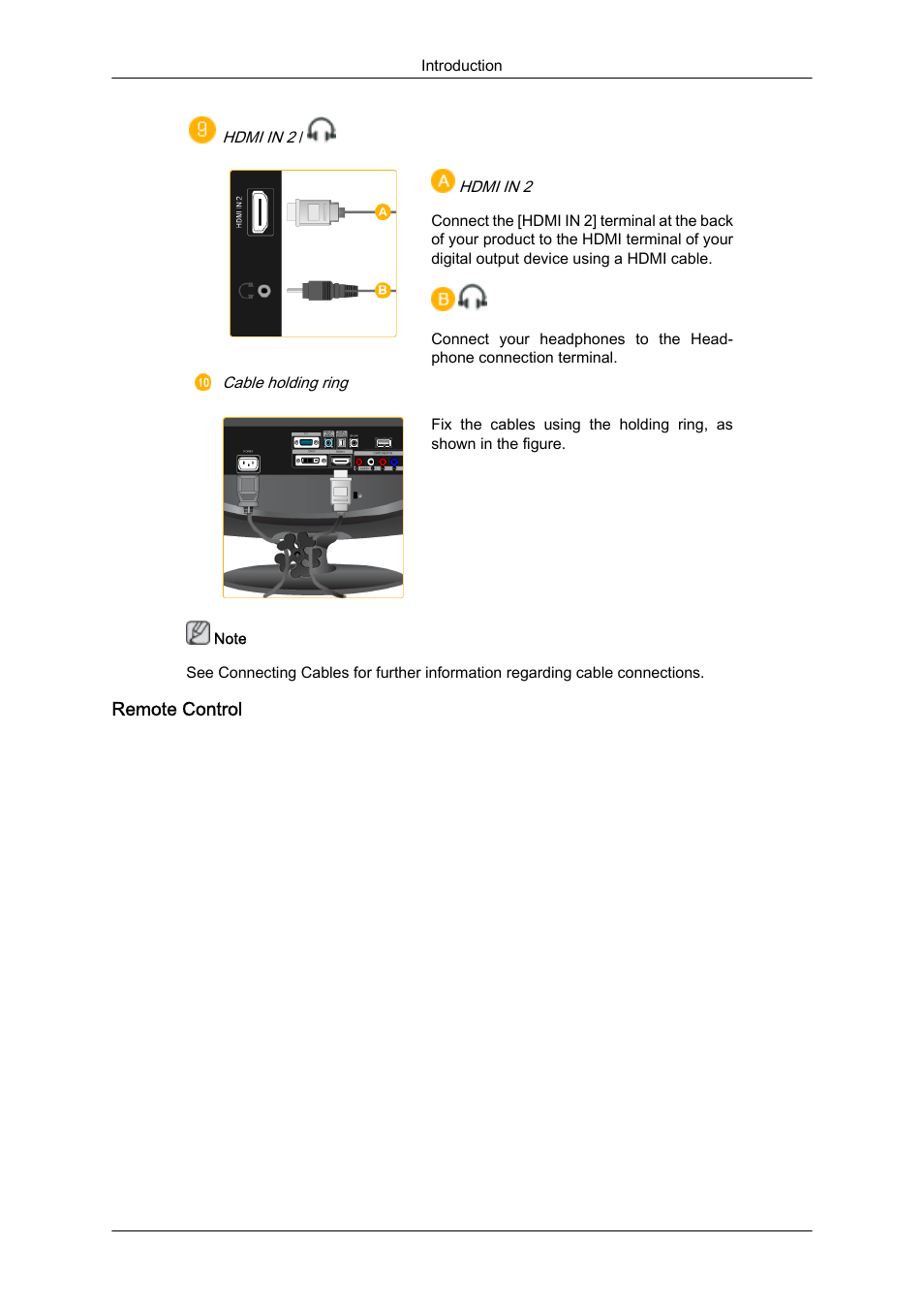 Remote control | Samsung LS23CFUKFV-ZA User Manual | Page 16 / 88