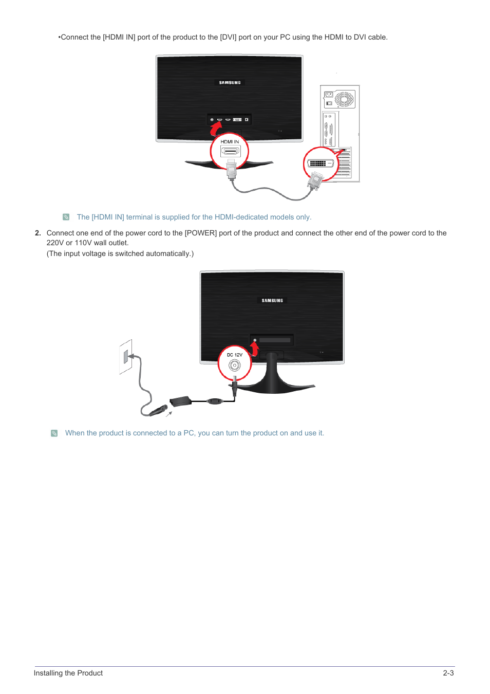 Samsung LS24B5HVFH-ZA User Manual | Page 15 / 77