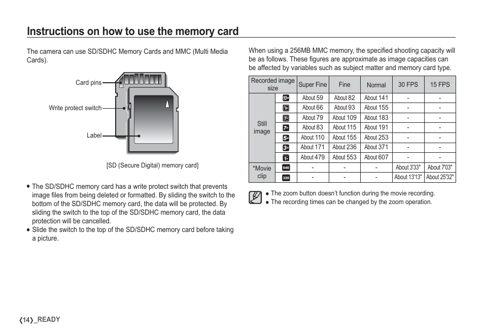 Samsung EC-S1050SDA-DE User Manual | Page 15 / 94