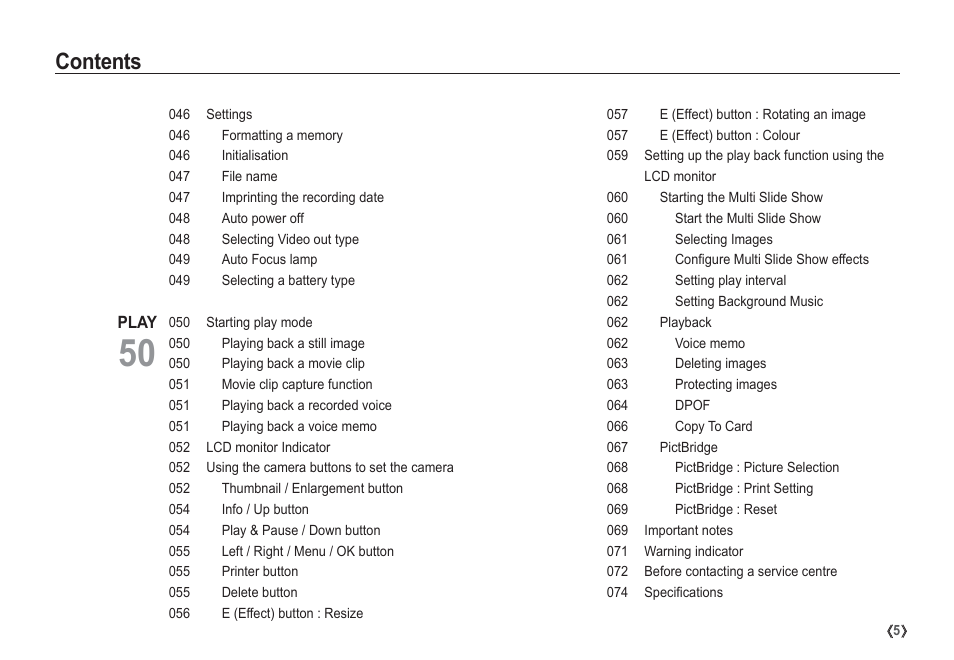 Samsung EC-S1050SDA-DE User Manual | Page 6 / 94