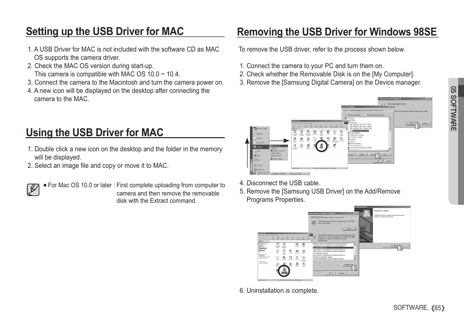 Samsung EC-S1050SDA-DE User Manual | Page 86 / 94