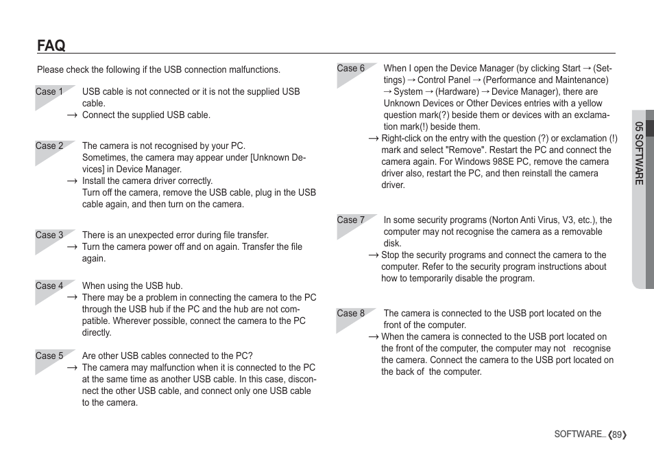 Samsung EC-S1050SDA-DE User Manual | Page 90 / 94