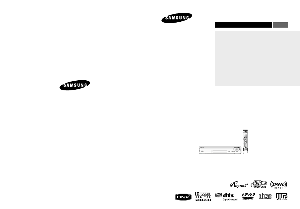 Samsung HT-X75-XAA User Manual | 39 pages