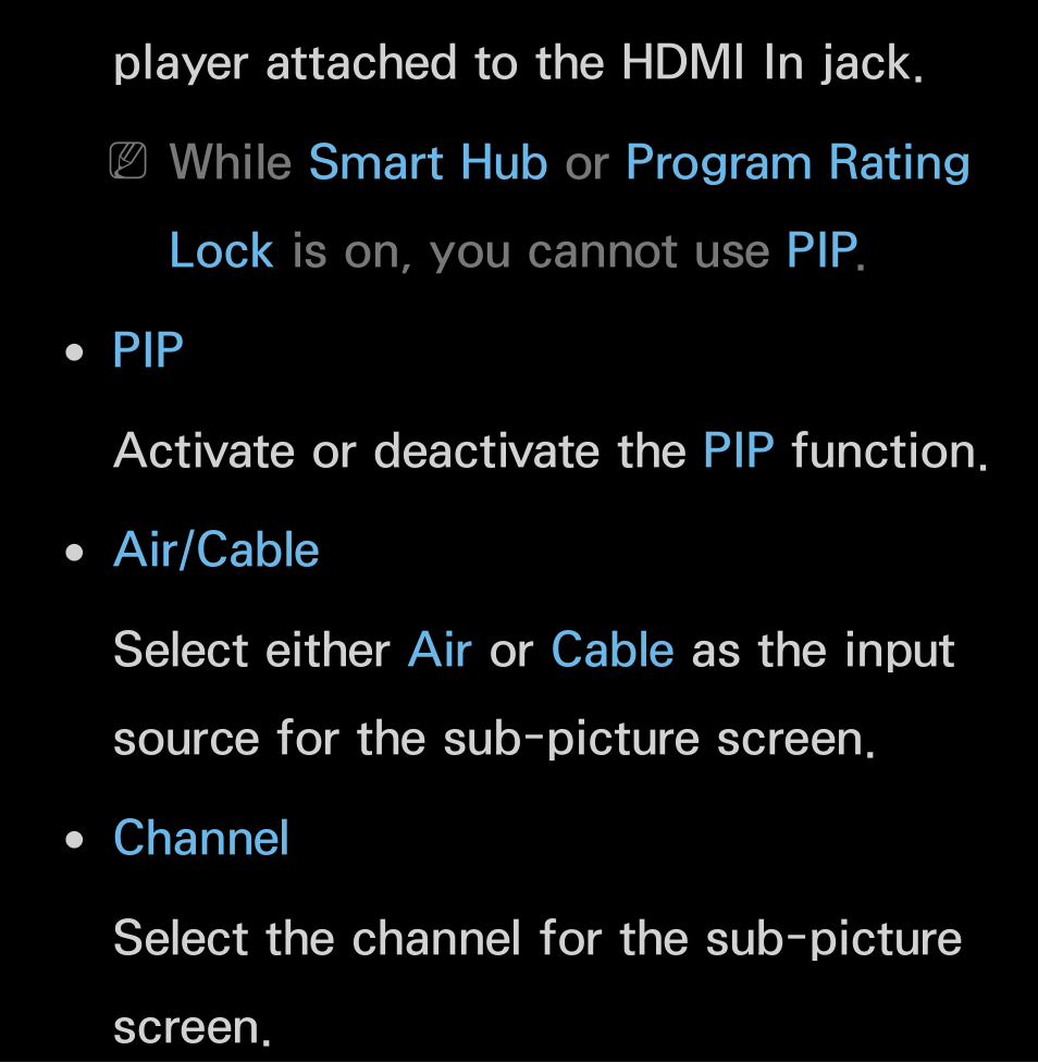 Samsung UN55FH6200FXZA User Manual | Page 210 / 678