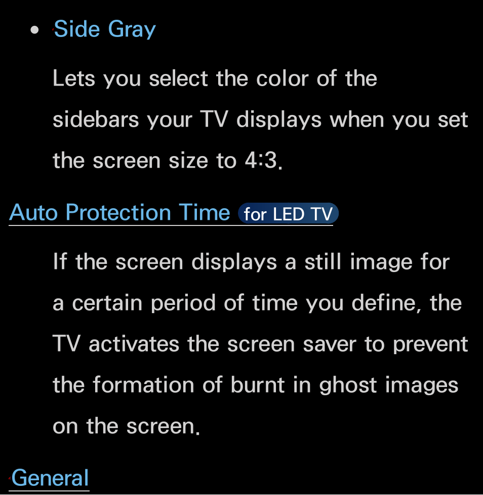 General | Samsung UN55FH6200FXZA User Manual | Page 239 / 678