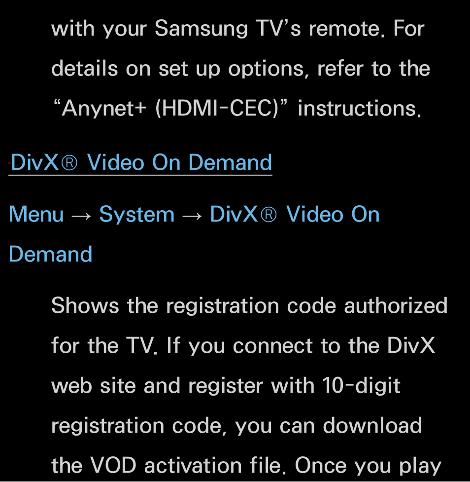 Samsung UN55FH6200FXZA User Manual | Page 246 / 678