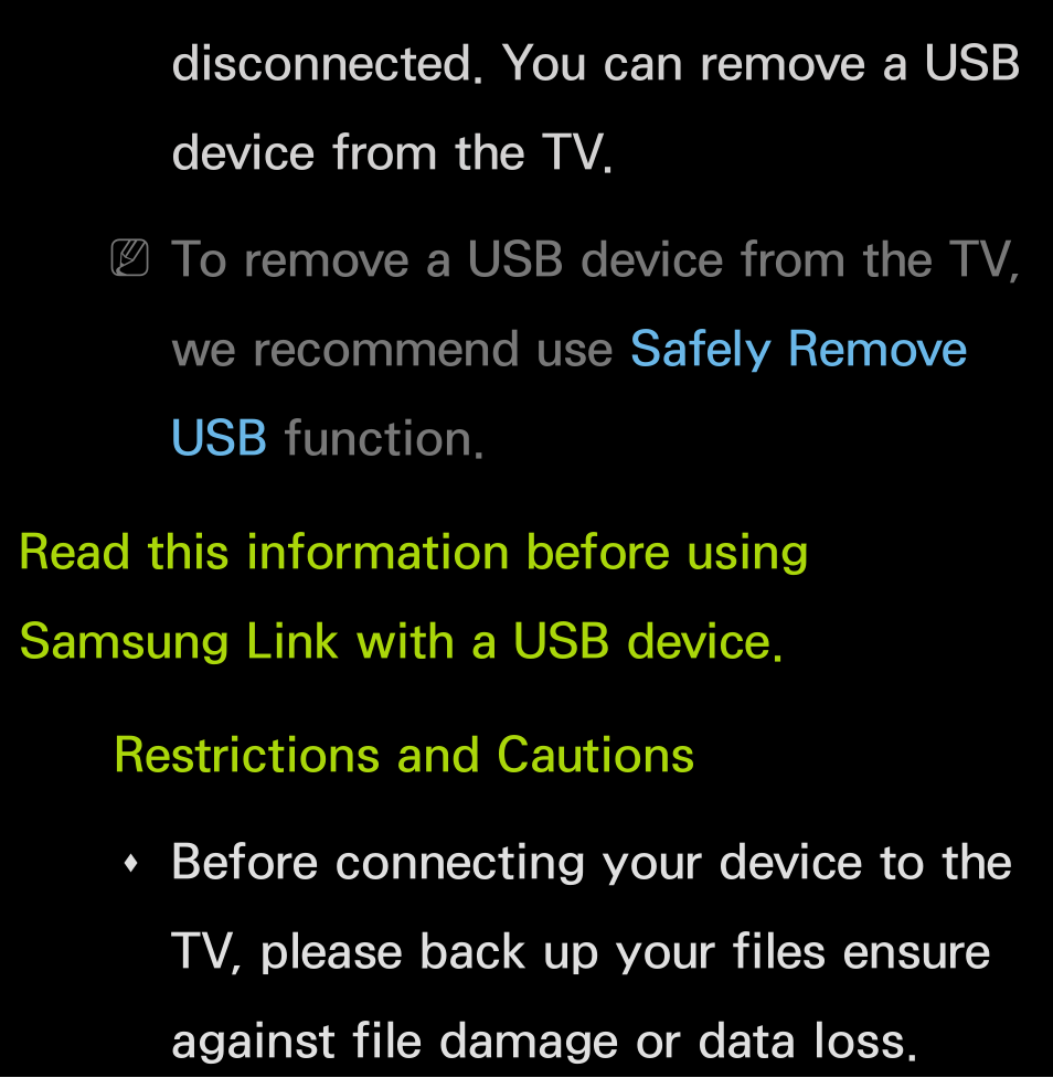 Samsung UN55FH6200FXZA User Manual | Page 497 / 678