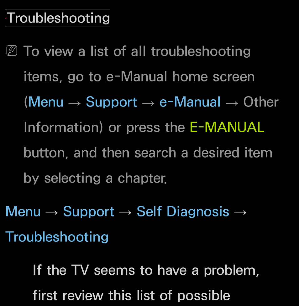 Other information, Troubleshooting 602 | Samsung UN55FH6200FXZA User Manual | Page 606 / 678