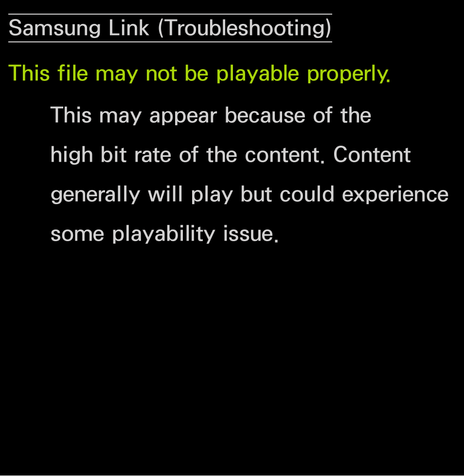 Samsung link (troubleshooting) 649 | Samsung UN55FH6200FXZA User Manual | Page 653 / 678