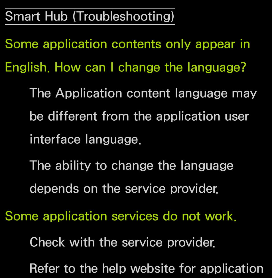 Smart hub (troubleshooting) | Samsung UN55FH6200FXZA User Manual | Page 654 / 678